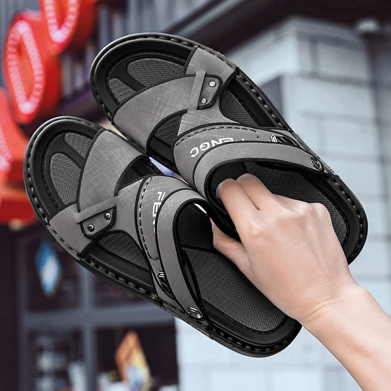 Soft soled anti slip beach shoes for men versatile and trendy for wearing with sandals (copia)