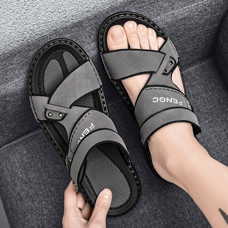 Soft soled anti slip beach shoes for men versatile and trendy for wearing with sandals (copia)