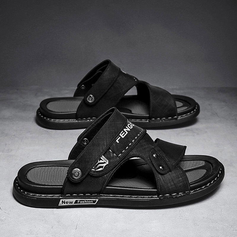 Soft soled anti slip beach shoes for men versatile and trendy for wearing with sandals (copia)