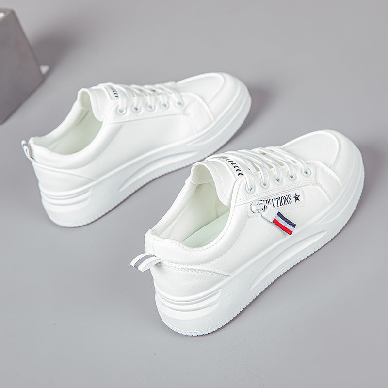 Student leather board shoes children's versatile casual sports women's shoes