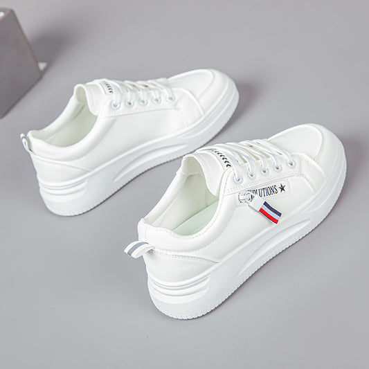 Student leather board shoes children's versatile casual sports women's shoes