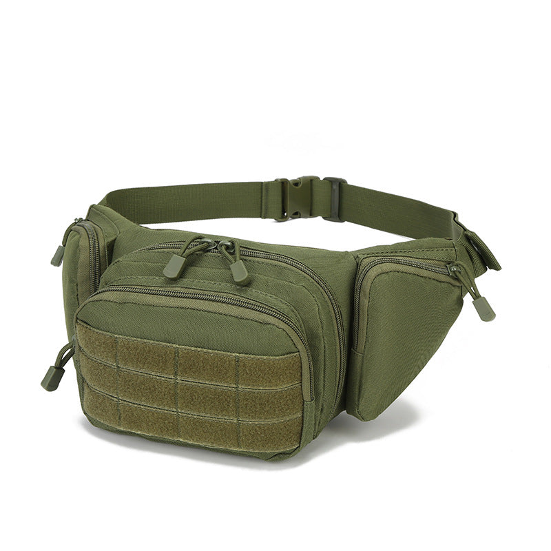 Multi functional tactical waist bag invisible gun bag outdoor cycling running mountain climbing waterproof waist bag
