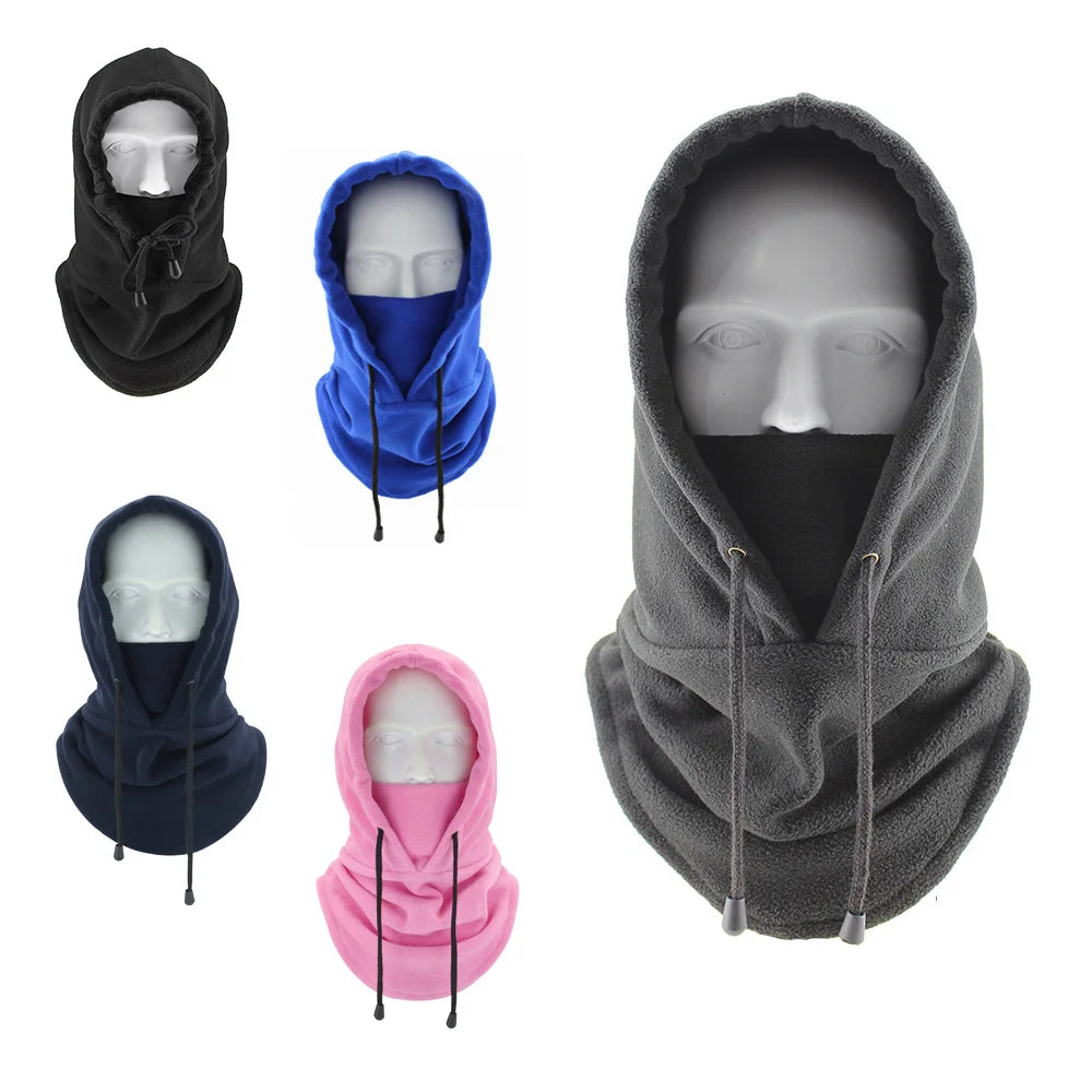 Mens Winter Hat Cold Weather Face Balaclava Hood Outdoor Sports Facewear Windproof Ski Mask