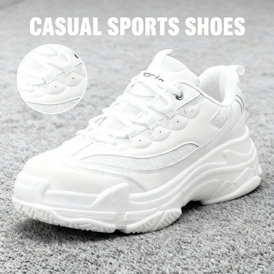 Casual Sports Shoes Soft Sole Breathable Daily Commute Outdoor Walking Men Casual Comfort Women Fashion Versatile Sneakers