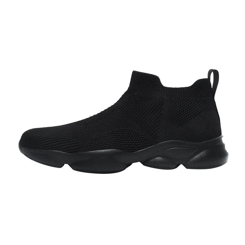 Plus size men's shoes 46 47 48 Summer new men's breathable knitted shoes leisure sports socks single shoes one pedal mesh shoes