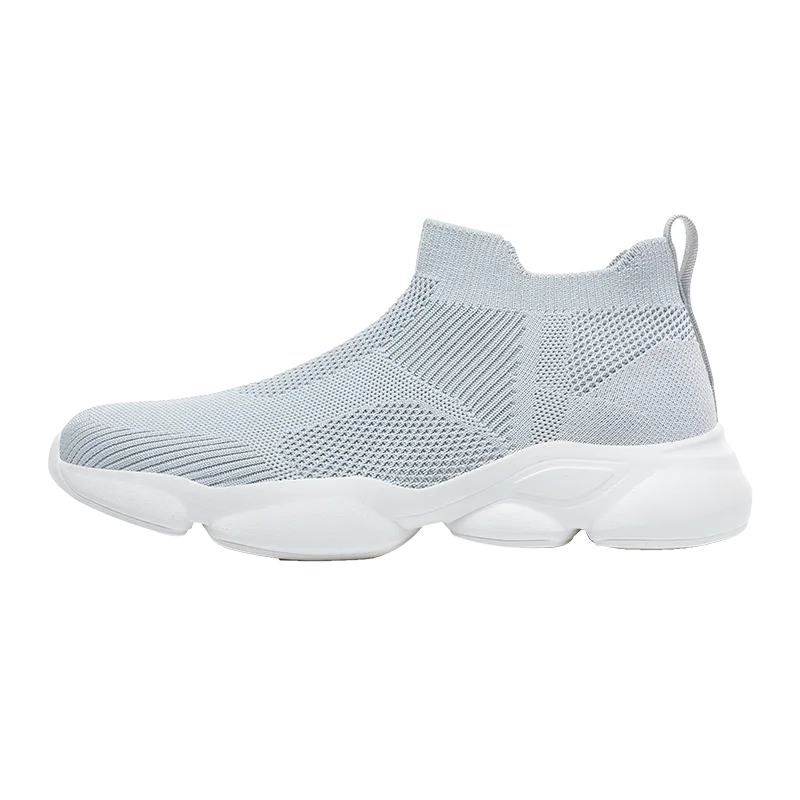 Plus size men's shoes 46 47 48 Summer new men's breathable knitted shoes leisure sports socks single shoes one pedal mesh shoes