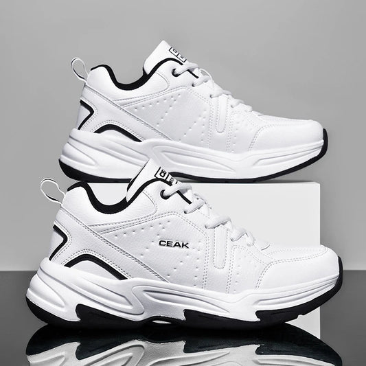 Men's Plus Size Light Casual Sneakers Four Seasons New Soft Sole Non-Slip Outdoor Breathable Running Shoes Students Sports Shoes
