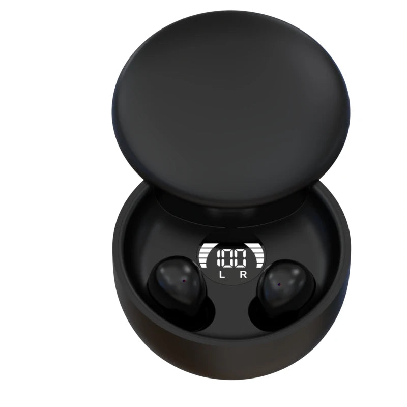 SK26 Invisible 6.0 Bluetooth Wireless Earphones Sleeping Earbuds Work Sports Mini Headphones 4D HIFI Bass Sound Quality Headset