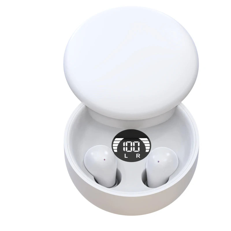 SK26 Invisible 6.0 Bluetooth Wireless Earphones Sleeping Earbuds Work Sports Mini Headphones 4D HIFI Bass Sound Quality Headset