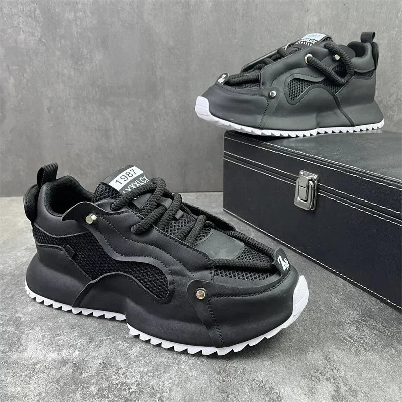 2026 New Summer Men's Shoes Mesh Breathable Sneakers Height Increasing Sports Comfortable Casual Shoes for Men 48 Size Larger