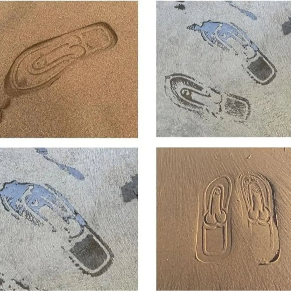 Size 39-45 Beach Flip Flops Non-slip Spoof Penis Flip Flops Summer Beach Comfortable Men's Beach Sandals for Men's
