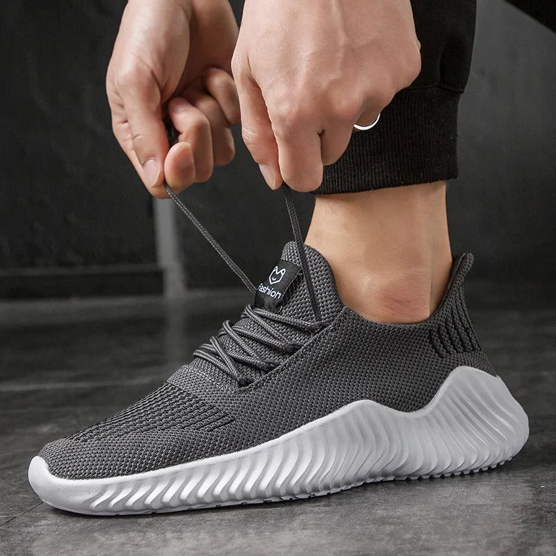 Sizes 39-49 High Quality Men's Sneakers Casual Lightweight Walking Shoes Breathable Mens Outdoor Running Shoes Tenis Masculino