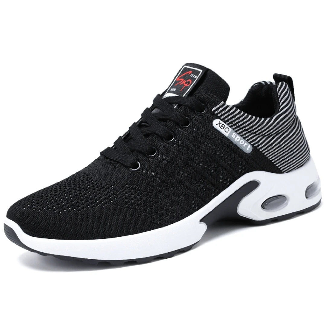 Men's Trendy Breathable Lace-Up Running Shoes Korean Light Casual Sports Sneakers